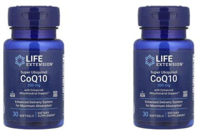 Life Extension 라이프 익스텐션 슈퍼 유비퀴놀 CoQ10 200 mg 소프트젤, 2개, 30정 - 쿠팡