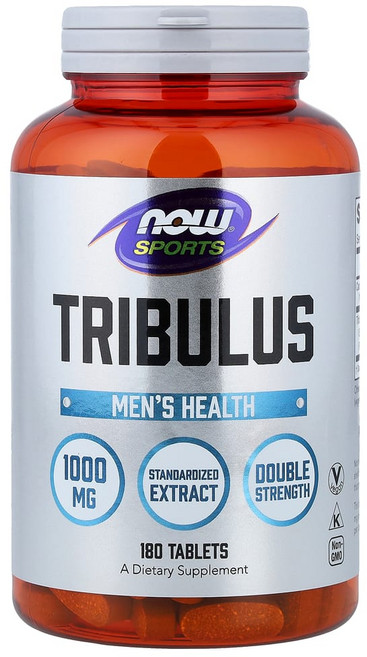 NOW Sports Nutrition Tribulus 나우 스포츠 뉴트리션 트리뷸러스 1000mg 180타블렛, 180정, 1개