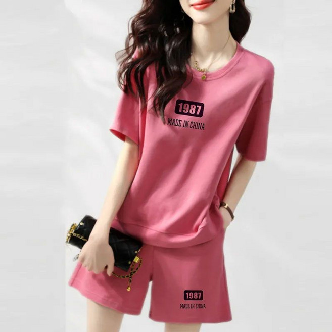 Your 女生短袖套裝 夏季休閒運動服