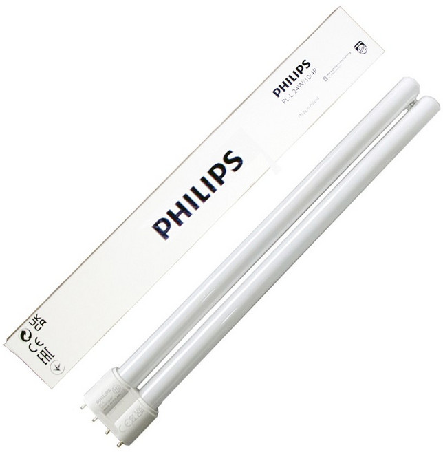 필립스 포충램프 24W UVA 벌레 모기퇴치 포충기 전구