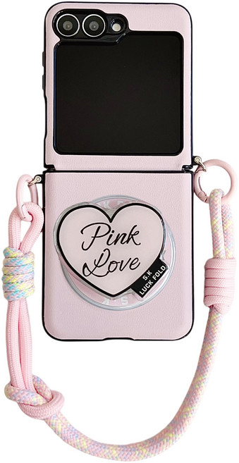 윰스모르 스마트톡 스트랩 갤럭시 Z 플립 맥세이프 힌지보호 케이스