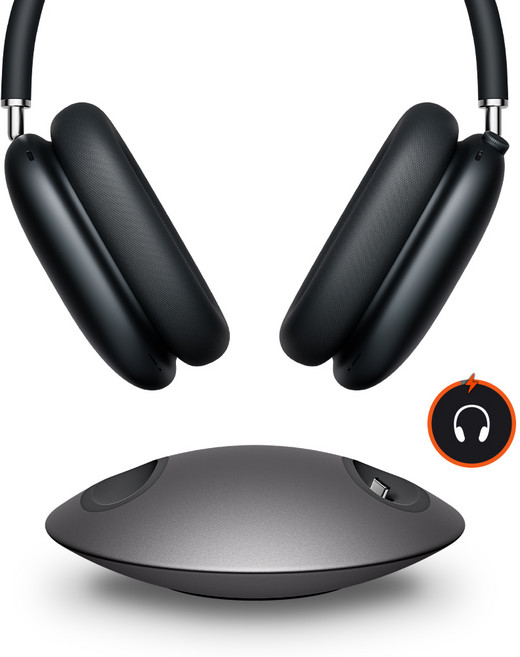 니케 Keystone Charge 에어팟맥스 충전 거치대 스탠드, 1개, 스페이스그레이