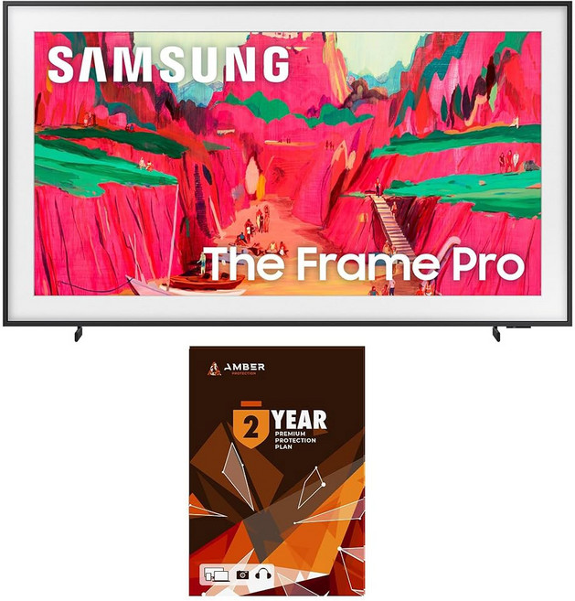 QN75LS03FWFXZA 75인치 프레임 무선 4K 네오 QLED TV 3년간의 앰버 보호 계획(2025