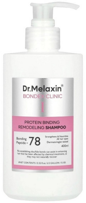 Dr.Melaxin Bondex Clinic 蛋白質結合重塑洗髮露, 1個, 400ml