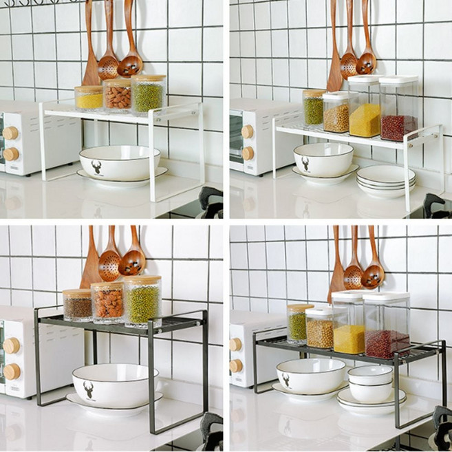 키밍 주방 선반 정리대 2단 그릇 보관 수납 싱크대_JNJ216 imj+94158QG