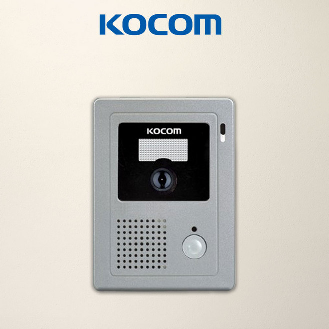 코콤 2선 무극성 현관 도어 카메라 아파트 주택 인터폰 초인종 KC-C62, 설치안함