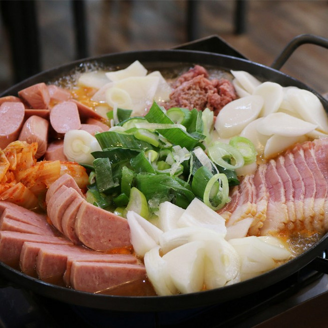 정순옥 부대찌개 의정부 부대볶음 2인분 라면사리포함, 1개, 120ml