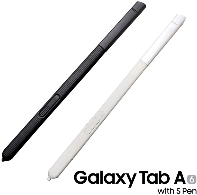 갤럭시탭A6 with S-pen 호환 S펜, 1개, 화이트