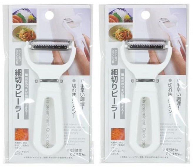 에코 무 채칼, 2개, WHITE(화이트)