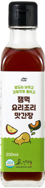 잼먹 요리조리 돌 아기 맛간장, 1개, 200ml, 채수맛