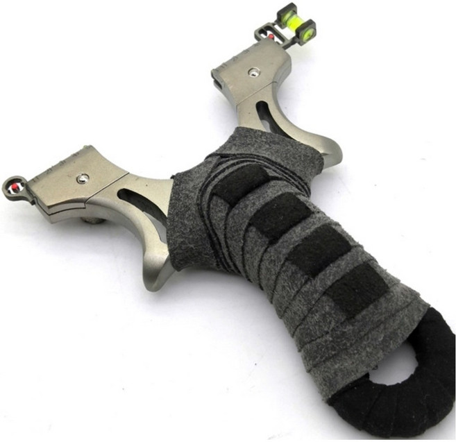 武器酷 彈弓 強力 紅外線瞄準 精準射擊 戶外運動, 灰色, 1套