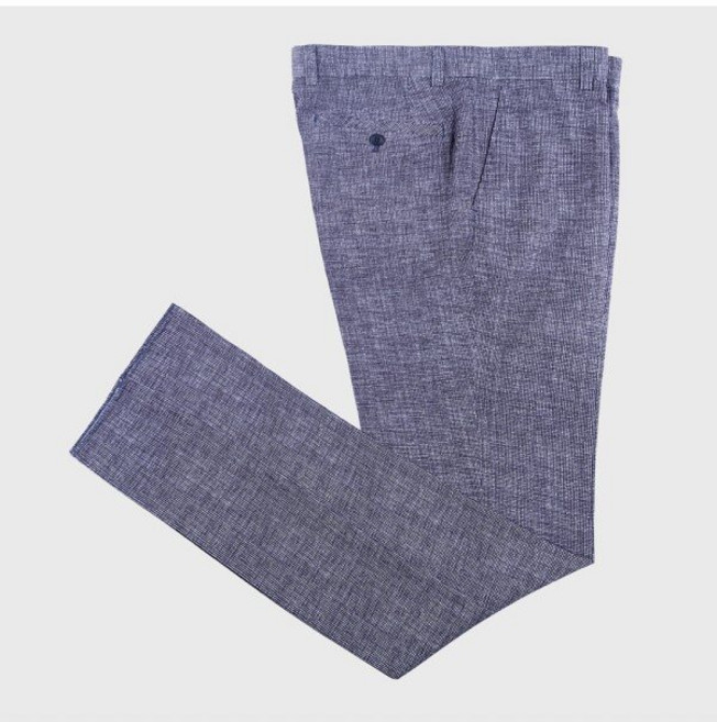 [INDIAN] 미니체크 프린트 베이직 바지- MITDLXM4131