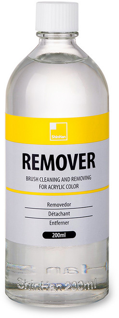 신한 리무버 (200ml) 미술 화방 색칠 채색 재료 물감 붓 세척 보조제 준비물 아크릴 오일 드로잉, 리무버200ml