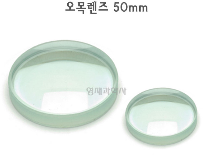 볼록렌즈 오목 돋보기알 렌즈알 유리 3cm~ 별관찰 천문대 만들기용, 7 오목렌즈 5cm