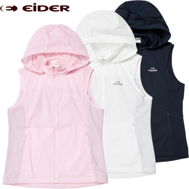 [매장발송]아이더 여성 조끼 가볍고 시원한 뱃살 커버 등산 베스트 출근 낚시 일상 둘레길