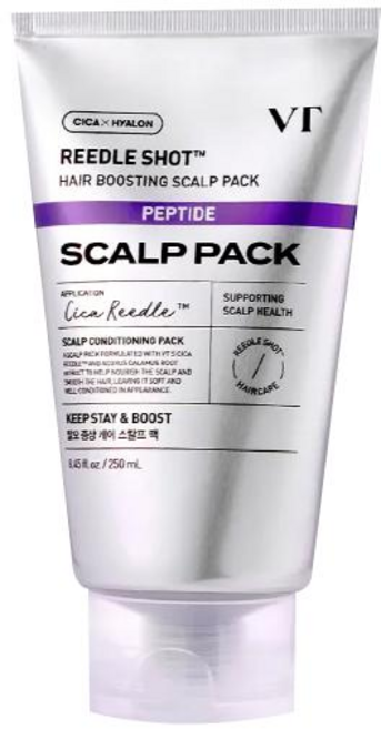 VT 리들샷 헤어 부스팅 스칼프 팩, 1개, 250ml