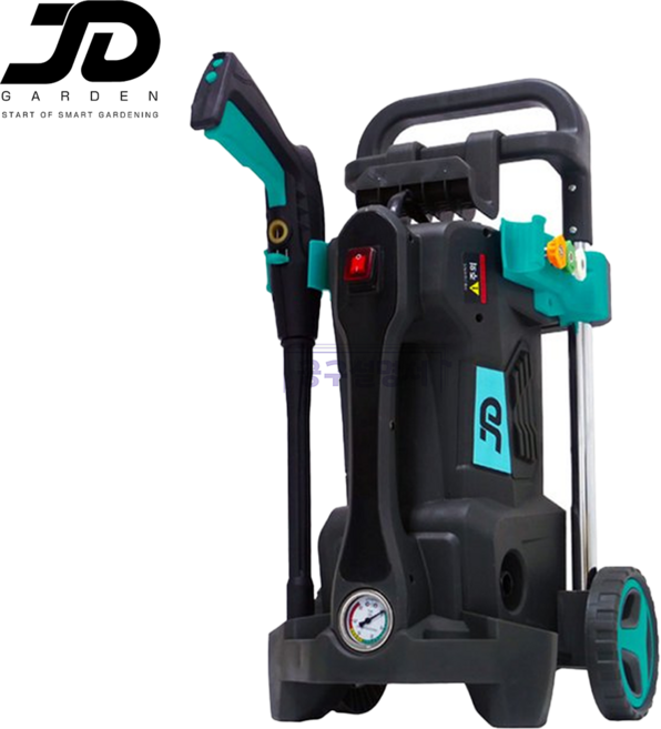 제이디가든 휴대용 고압세차기 JD-165 고압분사기 셀프세차 바퀴먼지 다용도 물청소기, .