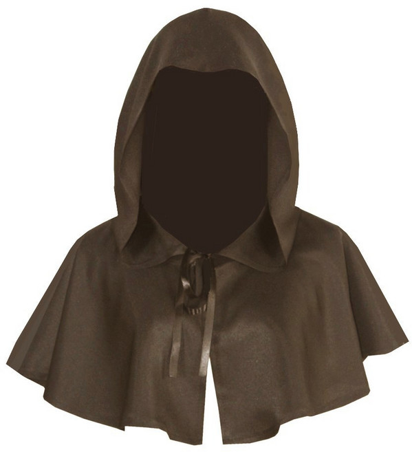 廢物專賣店 死神披風 中世紀帶帽巫師服 萬聖節化妝舞會變裝派對cosplay服裝