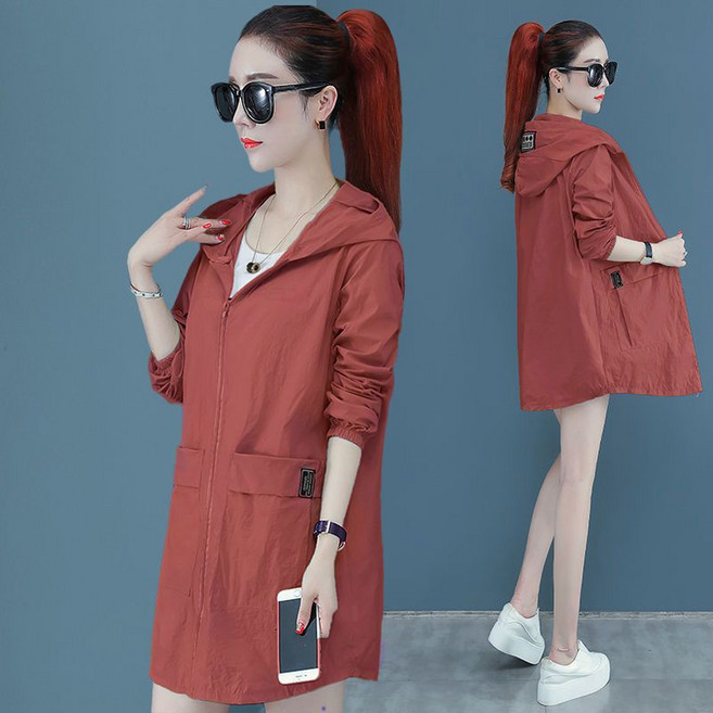 女款防曬衣 大尺碼 寬鬆 防紫外線 透氣 騎車用