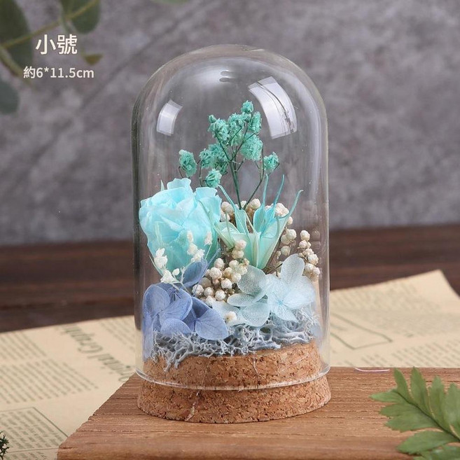 母親節永生花DIY材料包, 小號藍色回憶