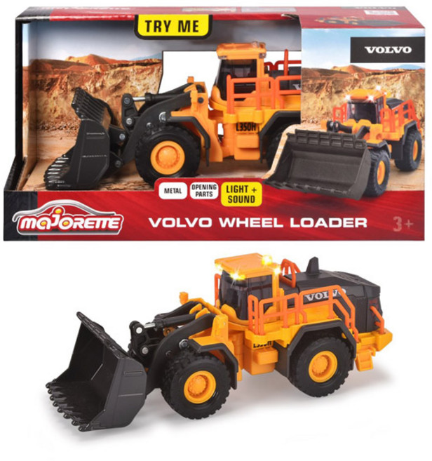 마조렛 다이캐스트 그랜드 볼보 불도저 068205, 본상품, 1개, 단품