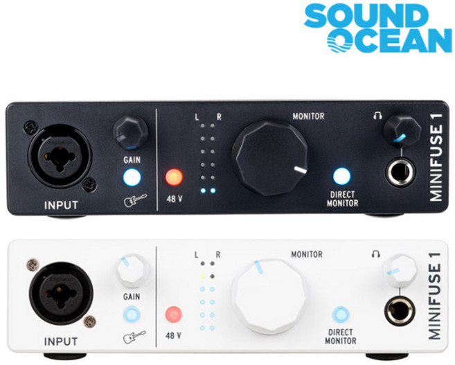 아투리아 오디오 인터페이스, 미니퓨즈1 MiniFuse 1 White, 화이트