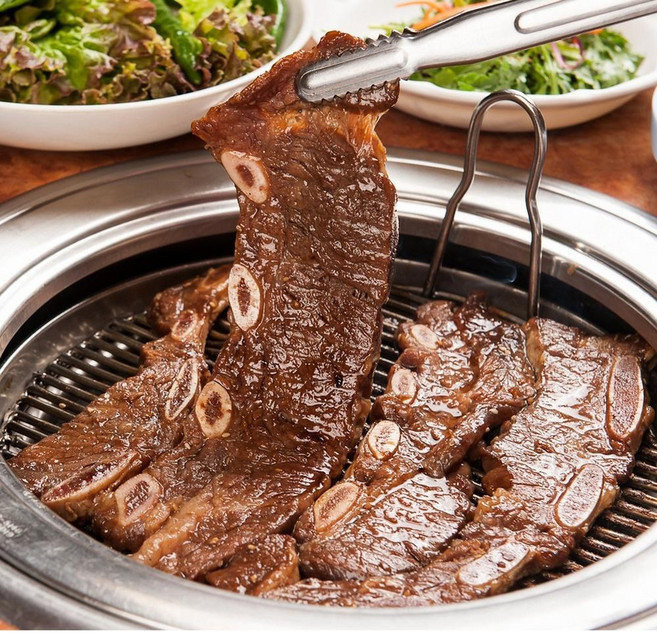 VDG LA식 돼지 양념 갈비 1kg 돼지양념갈비 LA갈비 갈비구이, 1개