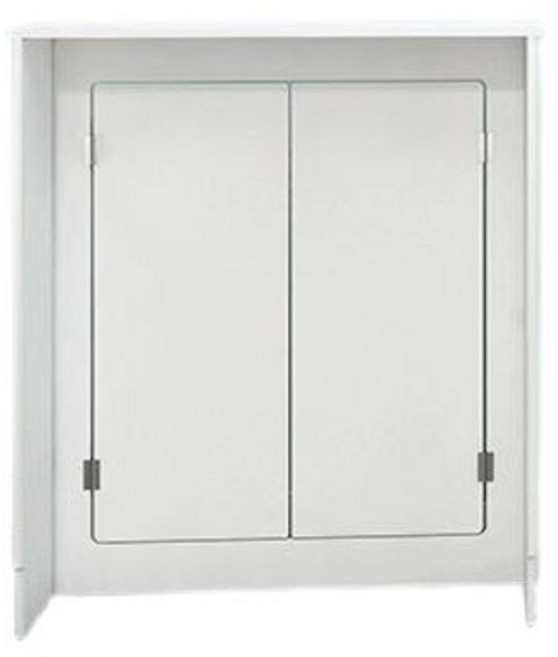 화장실 보일러 분배기 라디에이터 보일러분배기 케이스 가림막 밸브, 4면 60x60x15cm