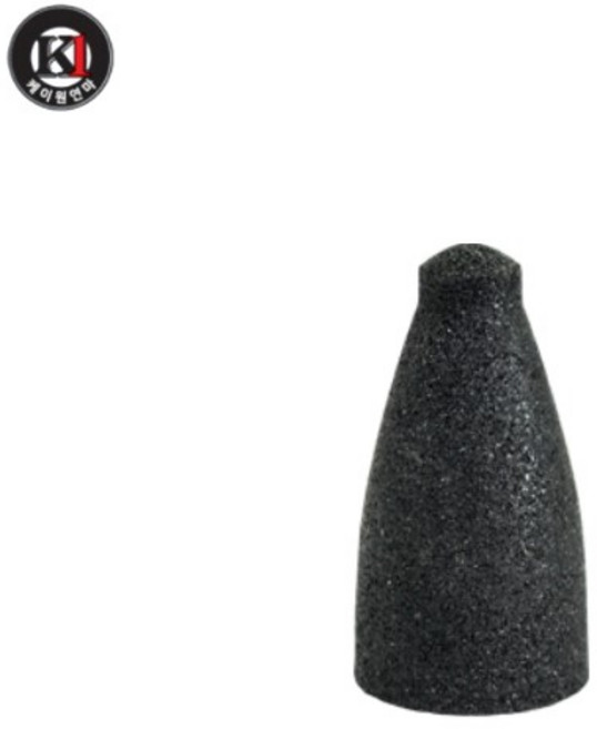 케이원연마 밸브석 AA 연마석 DR203A 29x50x10mm 원뿔형 100개