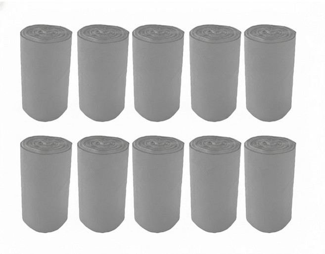 PVC 난연성 보온 매직 테이프, Gray, 10개