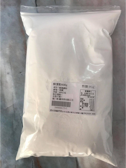 糖軒町 樹薯粉, 1個, 600g
