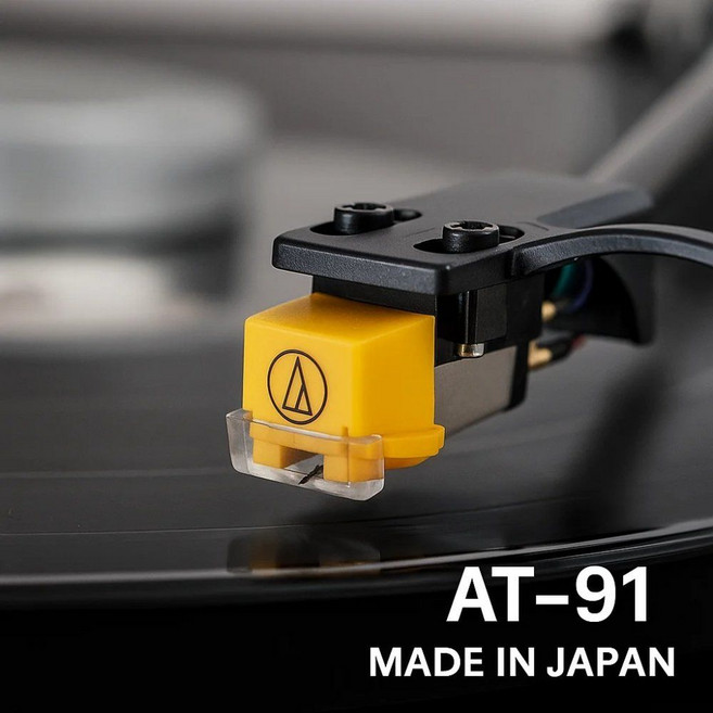 턴테이블바늘 레코드 LP 오디오테크니카 AT-91 MM 카트리지 일본산 턴테이블 플레이어용 하이파이 바이닐 포노 스타일러스 교체품, [01] 옵션1