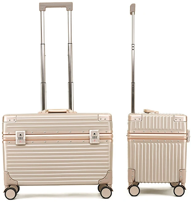 NaluMall 가성비 미니 사각 클래식 캐리어 여행용트렁크 20인치 22인치 큐브 기내용 여행가방-3