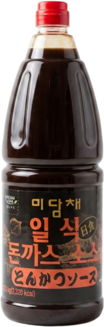 [미담채] 일식돈까스소스, 2L, 1개
