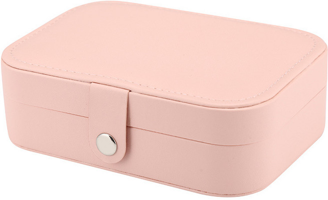 엣지영 미니 가죽 2단 악세사리 보관함 정리함 보석함