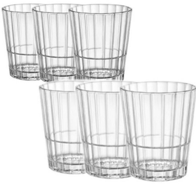 보르미올리 유리컵 물컵 맥주잔 커피컵 312ml 6P, 투명