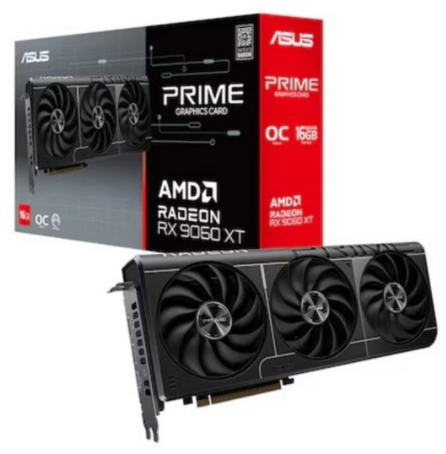 (ASUS) PRIME 라데온 RX 9060 XT OC D6 16GB 인텍앤컴퍼니