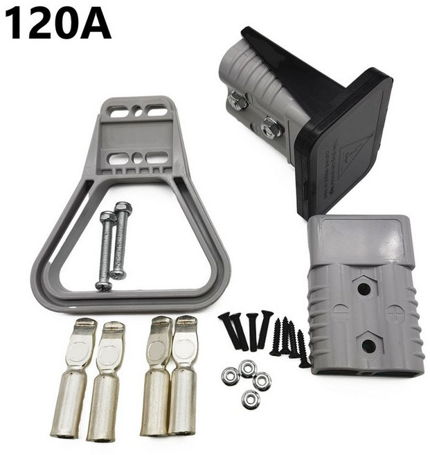 120A 있는 플러그용 커버 마운트 패널 핸들이 전기 브래킷 플러시 장비 앤더슨 용품, 1개