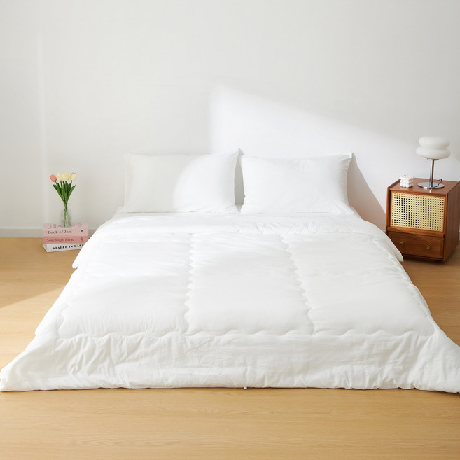 HOMERA호메라 사계절 호텔용 가볍고 부드러운 먼지 방지 간절기 차렵이불 이불솜