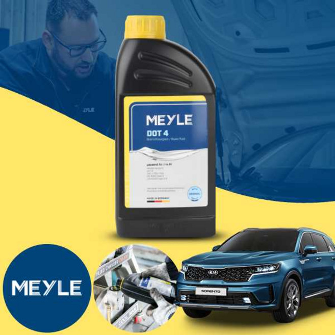 기아 쏘렌토(MQ4) 2.2d MEYLE DOT4 브레이크오일 1L 제동액 자동차 브레이크액 독일산 고성능 프리미엄 오일 1병