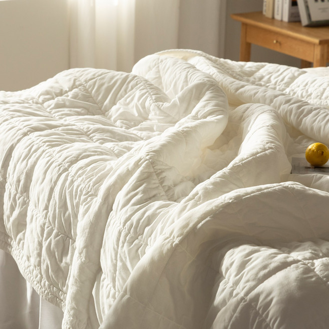 애쉬앤 슈가 피그먼트 줄누비 스프레드 패드, 화이트