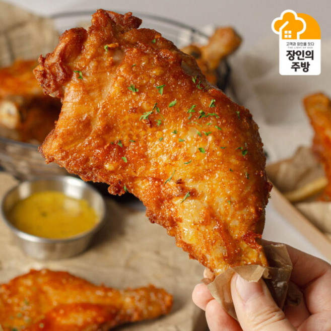 [장인의주방] [GL][편의점_조각치킨]자이언트통다리 1.05kg(5조각), 1개, 1.05kg