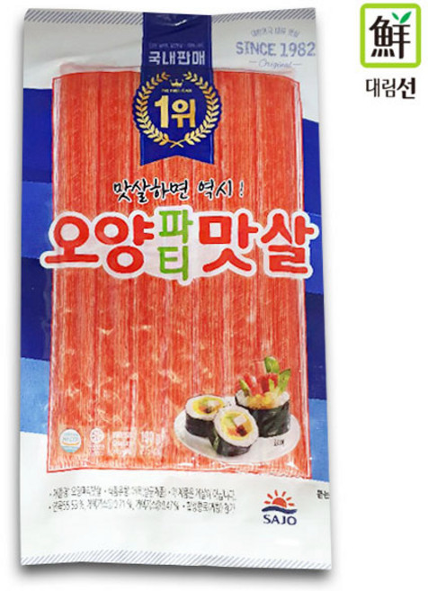 사조오양 파티 맛살 190g, 1개