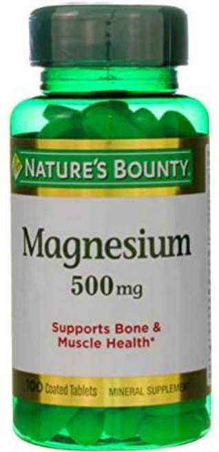 네이쳐스바운티 마그네슘 효능 500mg, 100정, 7개