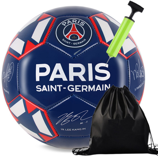 파리 생제르망 축구공 SC-06 투센 볼가방 투센 볼펌프, 1세트