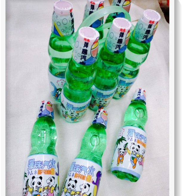 古意古早味 彈珠汽水 懷舊零食 飲品, 1個, 1.5L