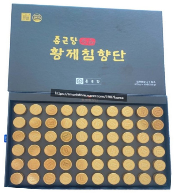 종근당건강 황제침향단 3.75g x 60환, 1개, 60정