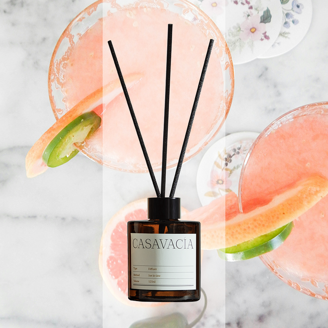 카사바시아 달달한 시원한 디퓨저 방향제, 1개, 125ml, 헤스페리데스