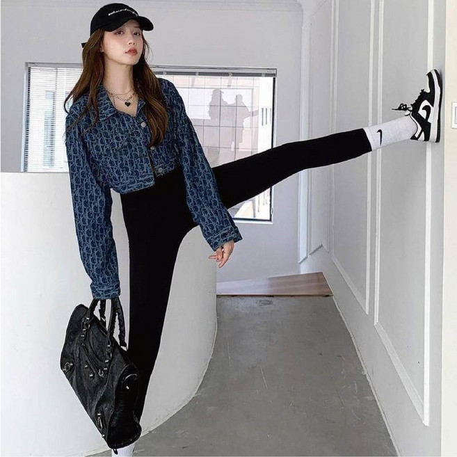 Helena 鯊魚褲 芭比褲 收腹提臀瑜珈褲 九分褲 長褲 顯瘦彈力加絨內搭秋冬保暖緊身打底褲