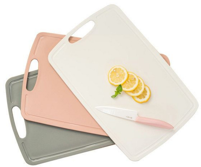 창신리빙 프랑코 PP 항균도마 / 하드도마 슬림도마, 핑크, 1개